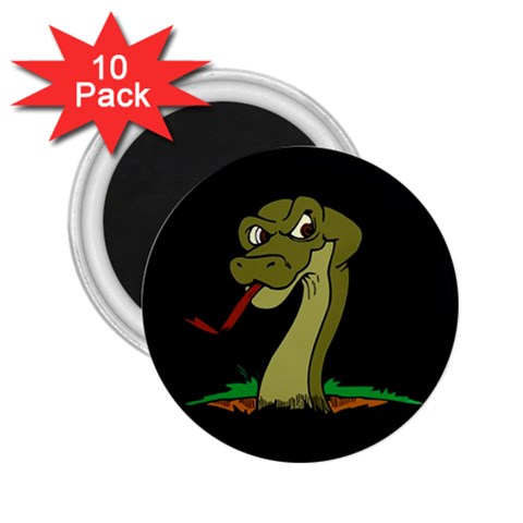 Snake 2.25  Magnet (10 pack) from ArtsNow.com Front