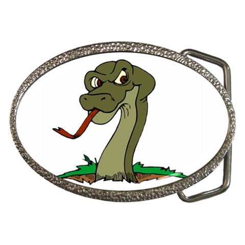 Snake Belt Buckle from ArtsNow.com Front