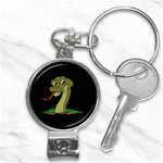 Snake Nail Clippers Key Chain