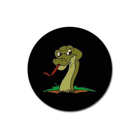 Snake Magnet 3  (Round) from ArtsNow.com Front