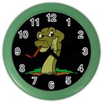 Snake Color Wall Clock