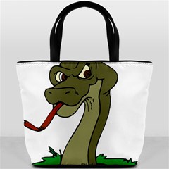 Snake Bucket Bag from ArtsNow.com Back