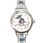 Rat Round Italian Charm Watch