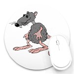 Rat Round Mousepad