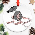 Rat Ornament (Round)