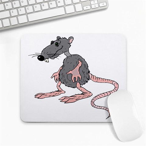 Rat Large Mousepad from ArtsNow.com Front