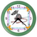 Rat Color Wall Clock