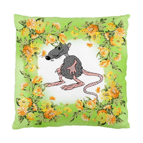 Rat Cushion Case (Two Sides) from ArtsNow.com Front