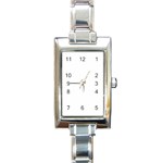 Cute Kittens Rectangular Italian Charm Watch