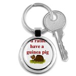 Guinea pig Key Chain (Round)