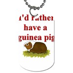 Guinea pig Dog Tag (One Side)