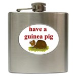 Guinea pig Hip Flask (6 oz)