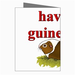 Guinea pig Greeting Cards (Pkg of 8) from ArtsNow.com Right