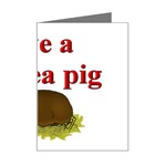 Guinea pig Mini Greeting Card