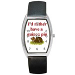 Guinea pig Barrel Style Metal Watch