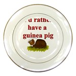 Guinea pig Porcelain Plate