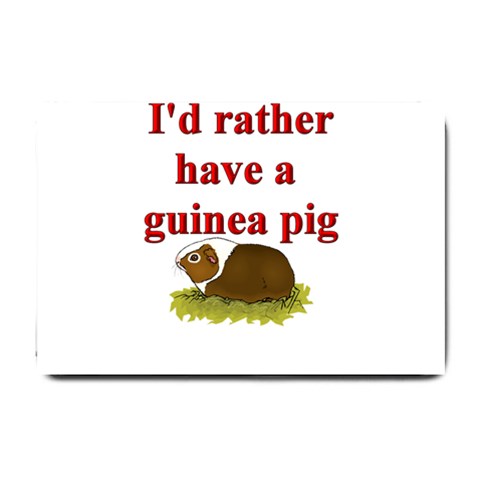Guinea pig Small Doormat from ArtsNow.com 24 x16  Door Mat