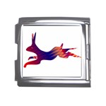 Racing rabbit Mega Link Italian Charm (18mm)