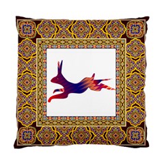 Racing rabbit Cushion Case (Two Sides) from ArtsNow.com Front