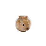 Cute bunny 1  Mini Button