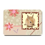 Cute bunny Small Doormat