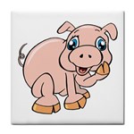 Piggy Tile Coaster