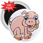 Piggy 3  Magnet (100 pack)