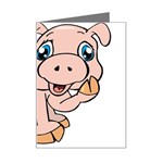 Piggy Mini Greeting Card