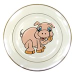 Piggy Porcelain Plate