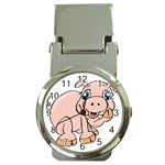 Piggy Money Clip Watch