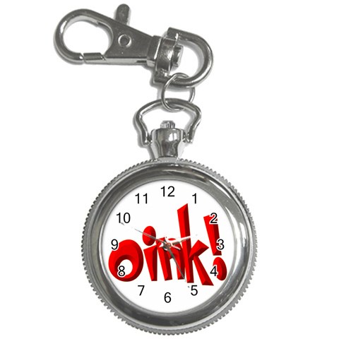 Oink Key Chain Watch from ArtsNow.com Front