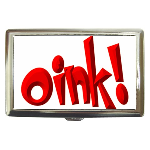 Oink Cigarette Money Case from ArtsNow.com Front