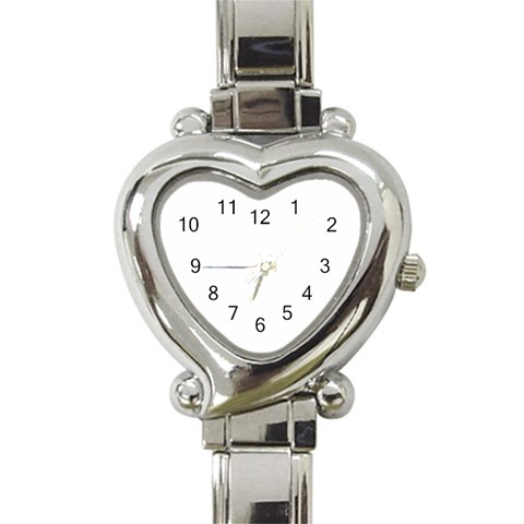 Oink Heart Italian Charm Watch from ArtsNow.com Front