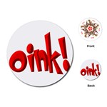 Oink Playing Cards (Round)