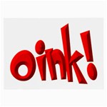 Oink Glasses Cloth (Large)