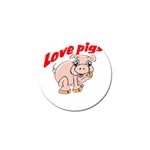 Love my pig Golf Ball Marker (10 pack)
