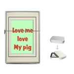 Love my pig Flip Top Lighter