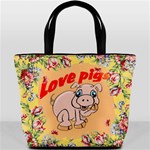 Love my pig Bucket Bag