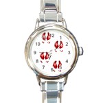 Trotters Round Italian Charm Watch