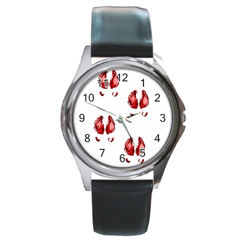 Trotters Round Metal Watch from ArtsNow.com Front
