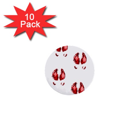 Trotters 1  Mini Button (10 pack)  from ArtsNow.com Front