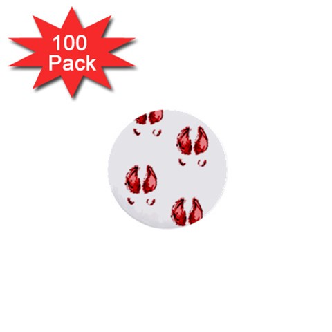 Trotters 1  Mini Button (100 pack)  from ArtsNow.com Front