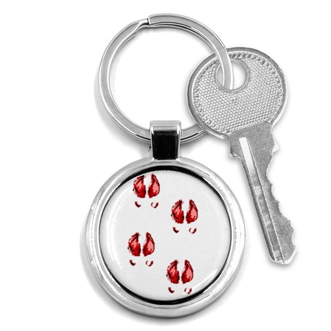 Trotters Key Chain (Round) from ArtsNow.com Front