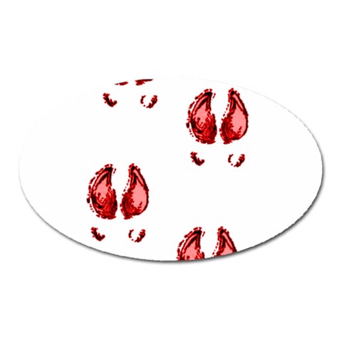 Trotters Magnet (Oval) from ArtsNow.com Front