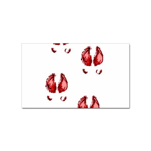 Trotters Sticker Rectangular (10 pack) from ArtsNow.com Front
