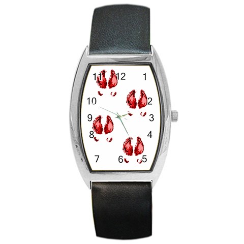 Trotters Barrel Style Metal Watch from ArtsNow.com Front
