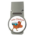 Love chickens Money Clip (Round)