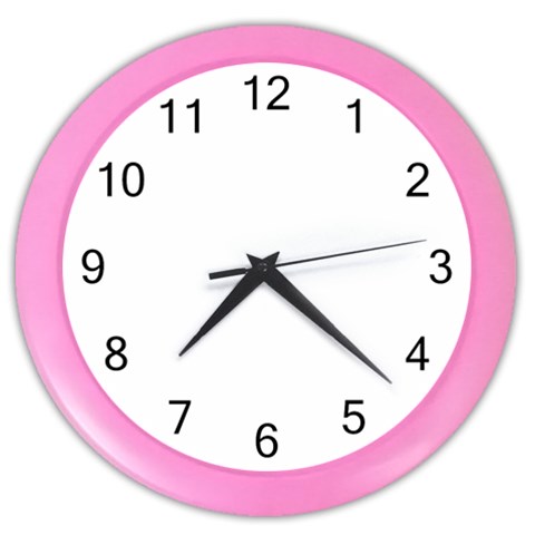 Cute Kittens Color Wall Clock from ArtsNow.com Front
