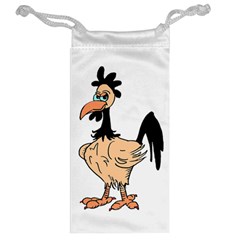 Rooster Jewelry Bag from ArtsNow.com Back
