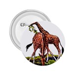 Drinking giraffe 2.25  Button